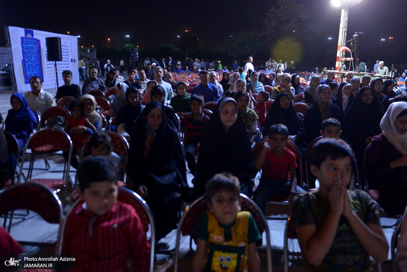 مراسم جشن شب عید غدیر در جوار حرم مطهر بنیانگذار جمهوری اسلامی ایران