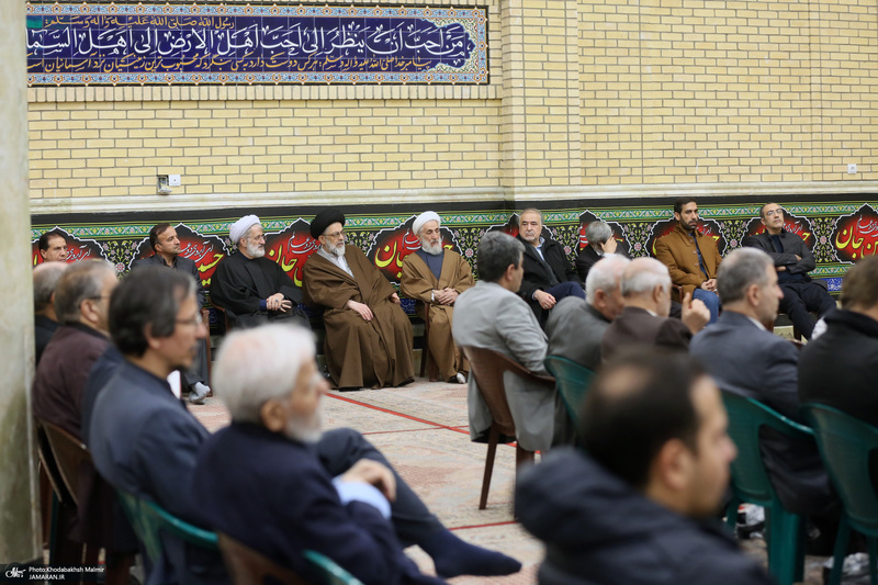 مراسم دومین سالگرد رحلت آیت الله محمد محمدی ری شهری(ره)در مسجد قائم