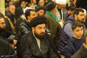 مراسم ترحیم و بزرگداشت آیت الله سید محمدعلی شیرازی در مسجد اعظم قم