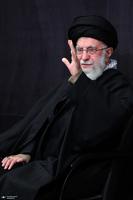 اولین شب مراسم عزاداری حضرت فاطمه‌زهرا (س) در حسینیه امام خمینی