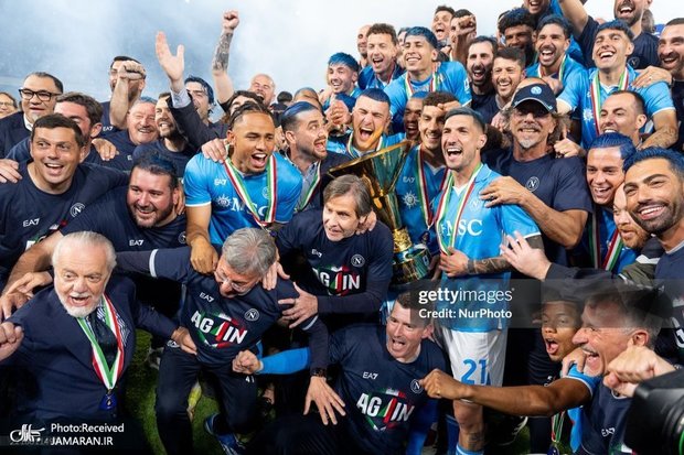برای چهارمین بار؛ ناپولی قهرمان سری A ایتالیا شد+ عکس و ویدیوی گل ها