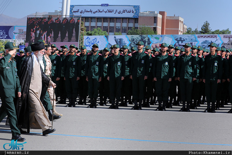 حضور و سخنرانی فرمانده کل قوا  در مراسم دانش‌آموختگی دانشجویان دانشگاه امام حسین(ع)