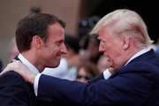 ترامپ رئیس جمهور فرانسه را احمق خواند!