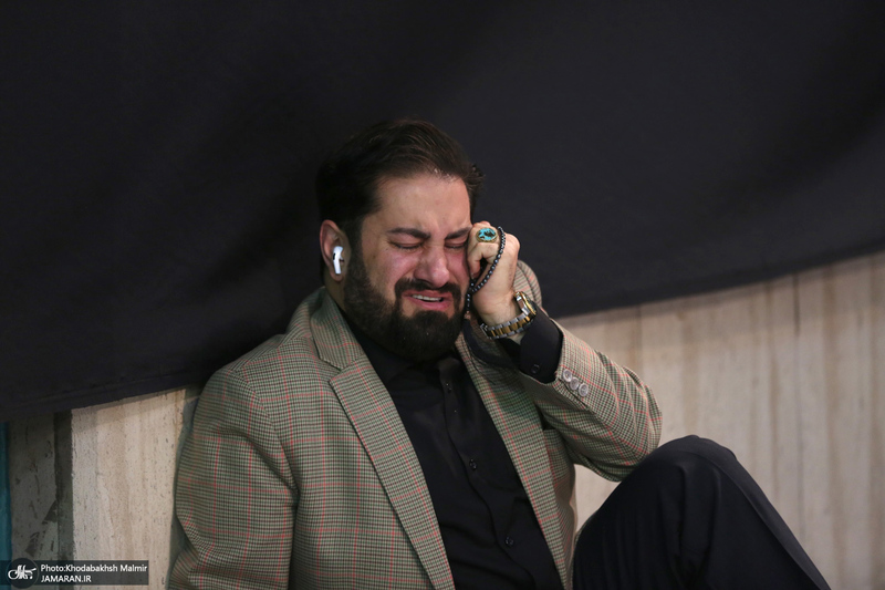 مراسم عزاداری هیئت «حسین جانم» در حسینیه جماران