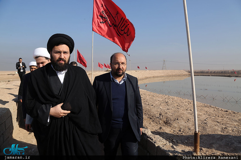 دومین روز سفر سید علی خمینی به استان خوزستان(آبادان و شلمچه)