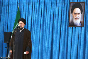 حضور شخصیت‌های سیاسی و مسئولان کشوری و لشکری در مراسم سالگرد ارتحال حضرت امام خمینی (س) -2