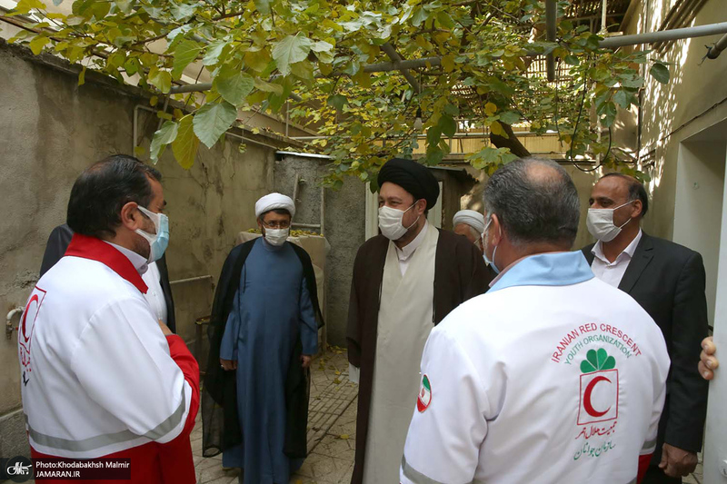 دیدار مدیران، کارکنان و جوانان جمعیت هلال احمر با سید حسن خمینی