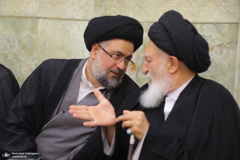مراسم چهلمین روز ارتحال آیت الله العظمی شبیری زنجانی (ره)