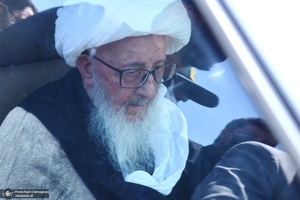 مراسم شهادت امام جعفر صادق(ع) با حضور آیت الله العظمی وحید خراسانی