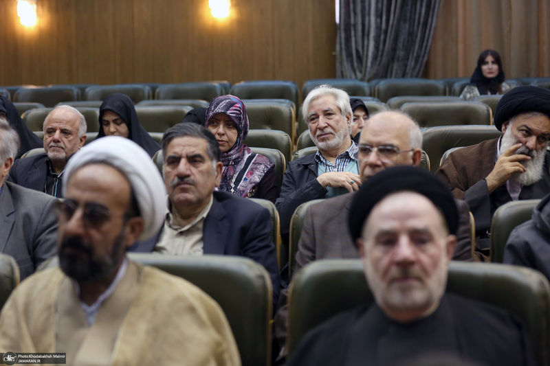 مراسم چهلمین روز درگذشت آیت الله بجنوردی در دائره المعارف بزرگ اسلامی - 1