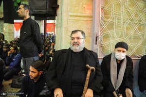 مراسم عزاداری ایام فاطمیه در مسجد اعظم قم‎‎