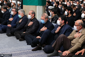 اولین شب مراسم عزاداری حضرت فاطمه‌ زهرا (س) در حسینیه امام خمینی