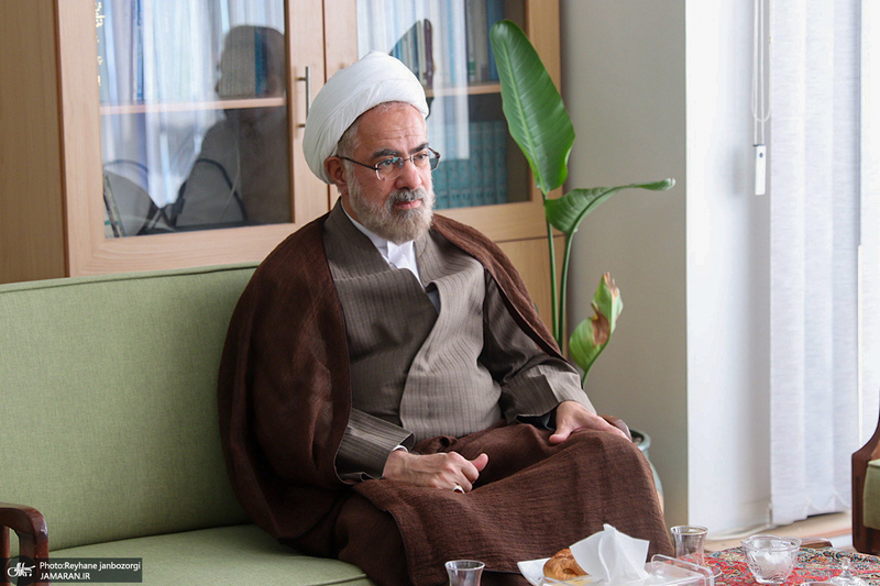 حضور حجت الاسلام و المسلمین مرتضی جوادی آملی در موسسه مطبوعاتی جماران
