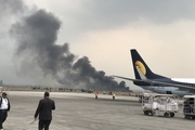 تصاویر/ سقوط هواپیمای مسافربری بنگلادش
