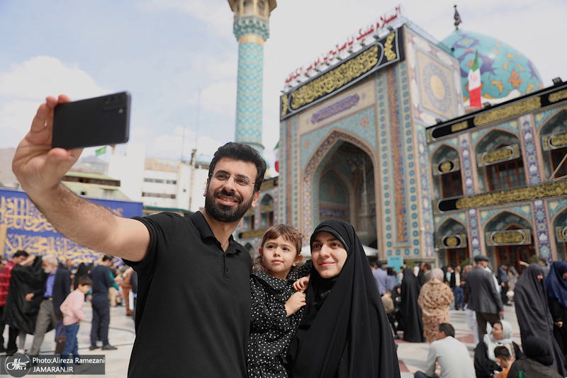 مراسم تحويل سال در آستان حضرت امام زاده صالح (ع)