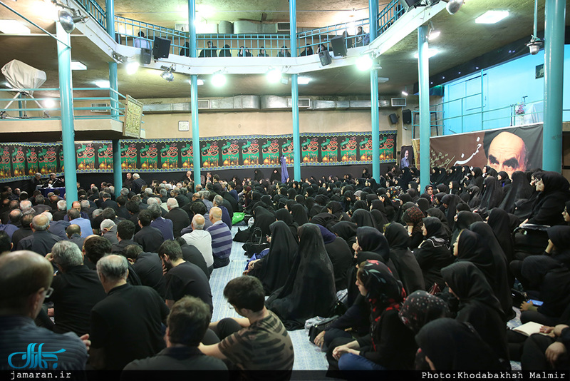 مراسم عزاداری صبح عاشورای حسینی در حسینیه جماران 