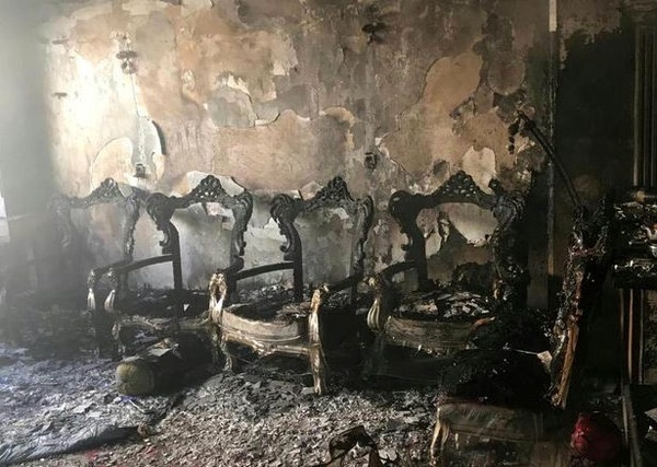 آتش‌سوزی مجتمع مسکونی در شیراز