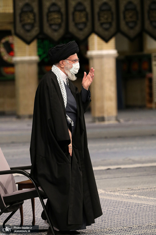 عزاداری شام شهادت حضرت زهرا (س) در حسینیه امام خمینی(ره)