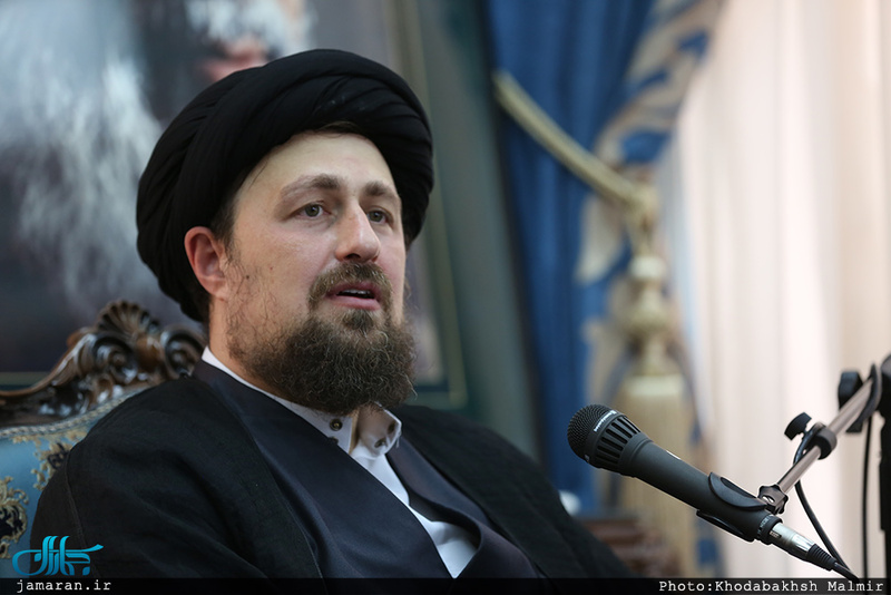 دیدار اعضای شورای اسلامی شهر تهران با سید حسن خمینی
