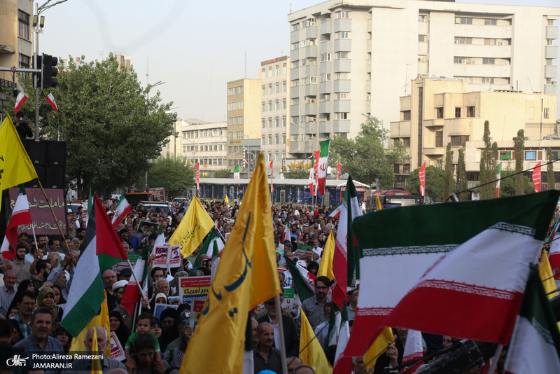 اجتماع مردمی در حمایت از رزمندگان مدافع