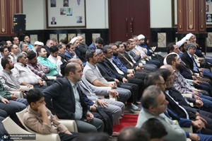 دیدار مدیران و اصحاب وقف با آیت الله سید حسن خمینی