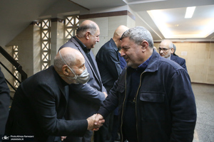 مراسم ختم مادر همسر بهزاد نبوی