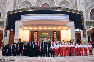 تجدید میثاق مدیران و کارکنان هلال احمر با آرمان های حضرت امام خمینی(س)