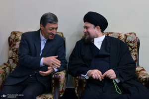 تجدید میثاق رئیس، معاونان و کارکنان ستاد فرمان اجرایی حضرت امام با آرمان های بنیانگذار جمهوری اسلامی