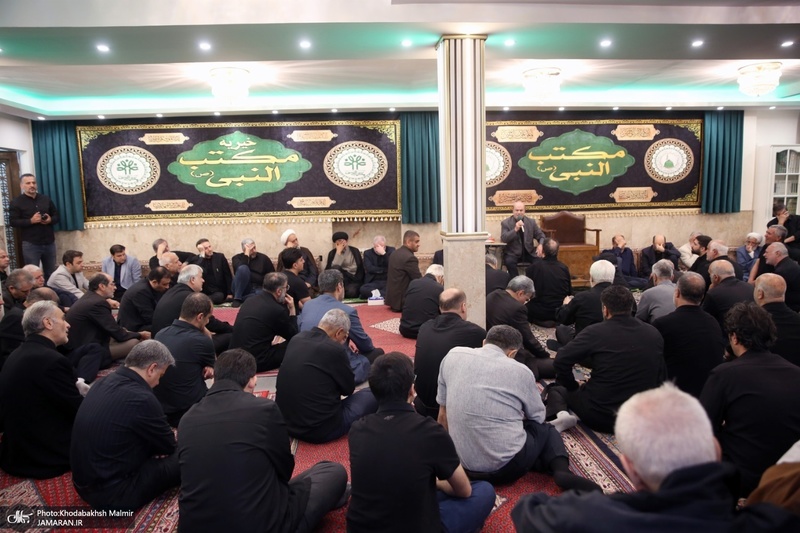 عزاداری اباعبدالله الحسین (ع) در حسینیه مکتب النبی (ص)