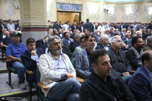 مراسم یادبود حاجیه خانم خدیجه خاتمی در مسجد امیرالمومنین (ع) -1