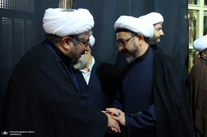 مراسم بزرگداشت آیت الله حسن صانعی (ره) در حسینیه جماران -1