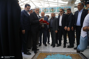 حضور محمدرضا عارف در قم