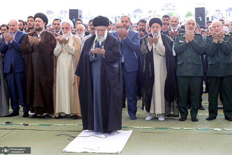 نماز عید فطر به امامت رهبر معظم انقلاب اسلامی