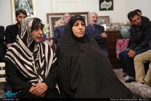 حضور اعضای فراکسیون امید در منزل آیت الله هاشمی رفسنجانی(س) 