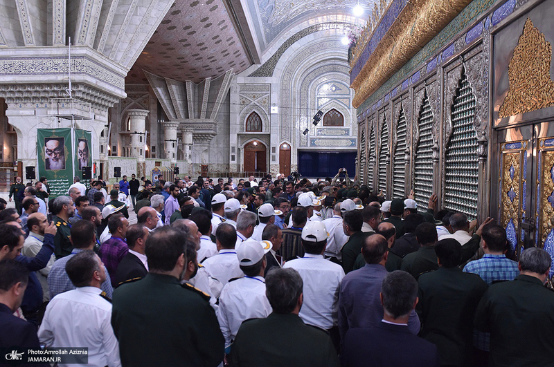 تجدید میثاق اعضای قرارگاه کشوری شهید فهمیده با آرمان های امام خمینی (س)