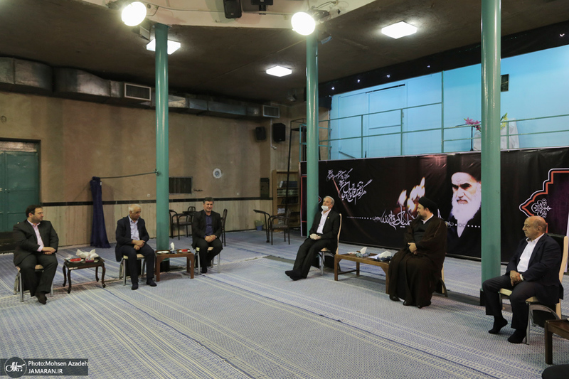 دیدار خیرین مدرسه ساز شهر تهران با سید حسن خمینی