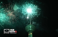 مراسم نورافشانی در برج میلاد تهران به مناسبت ۴۷ سالگی پیروزی انقلاب اسلامی (6)