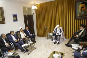 دیدار رئیس جمهور با مراجع عظام تقلید