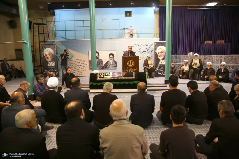 مراسم تشییع و اقامه نماز بر پیکر مرحوم جماعتی