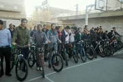 برگزاری مسابقات دوچرخه سواری مدارس استان قزوین