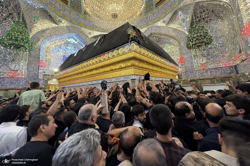 هم قدم با زائران اباعبدالله الحسین (ع)؛ حرم امیر المومنین (ع)