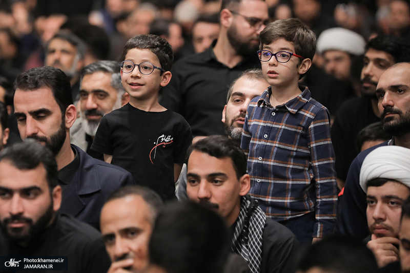 مراسم عزاداری شب شهادت حضرت زهرا (س) در حسینیه امام خمینی(ره)