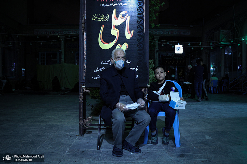 مراسم احیای شب بیست و یکم ماه مبارک رمضان در تهران