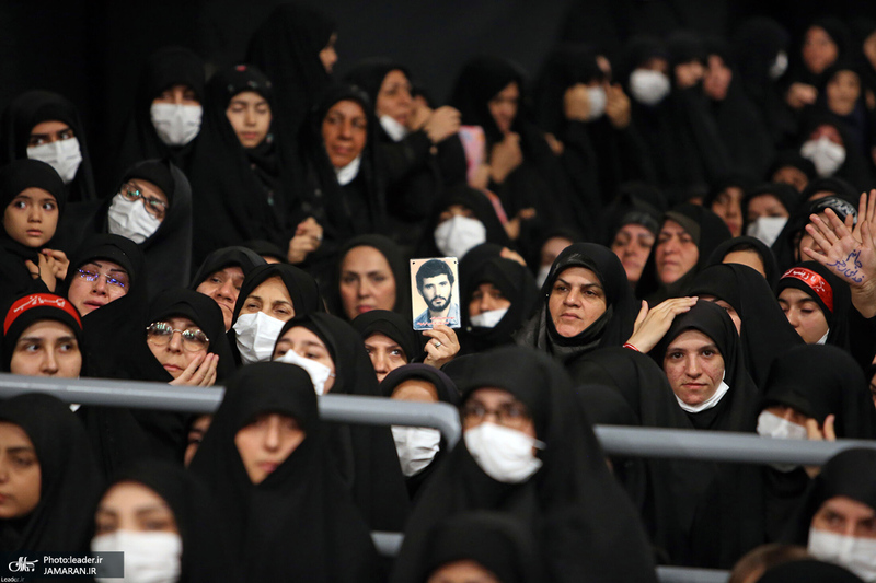 اولین شب عزاداری حضرت اباعبدالله الحسین (ع) در حسینیه امام خمینی