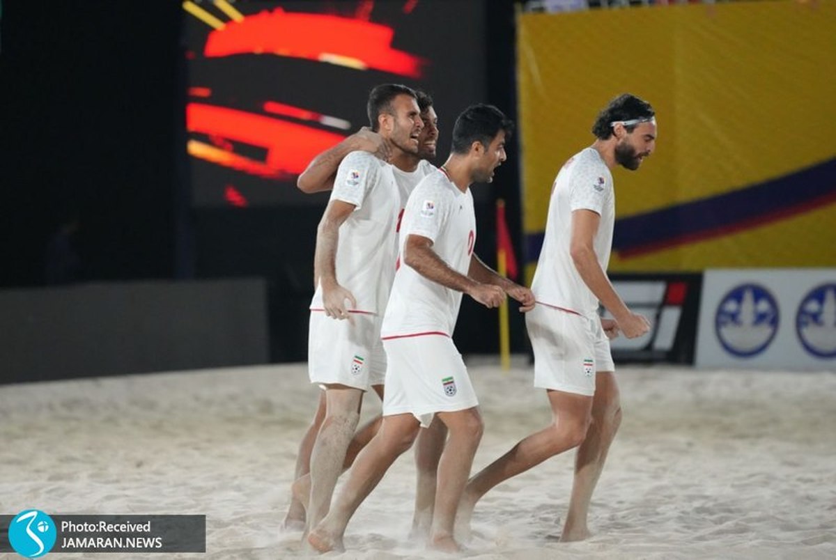 نایب قهرمانی ساحلی بازان ایران در انتخابی مسابقات جهانی