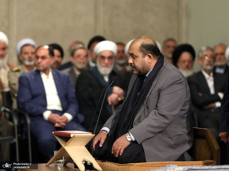 دیدار مسئولان نظام و سفرای کشورهای اسلامی با رهبر معظم انقلاب