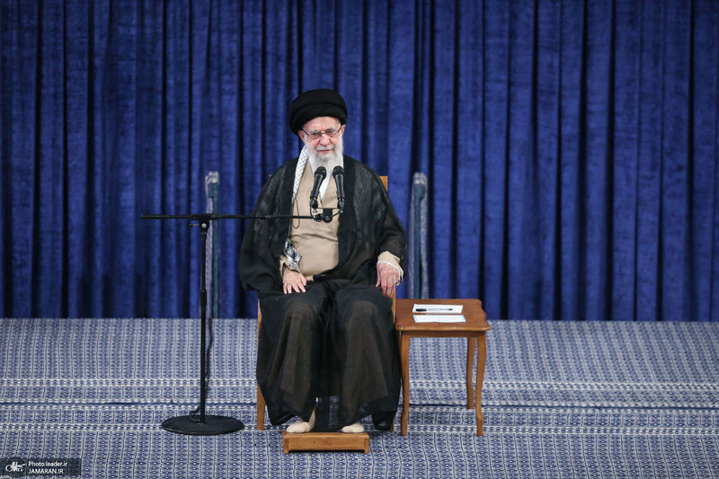 دیدار کارگزاران حج با رهبر معظم انقلاب