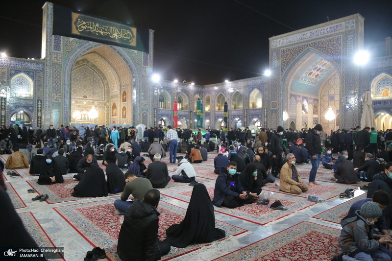شب شهادت امام رضا(ع) در مشهد مقدس