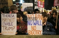 تظاهرات ضد ترامپ لندن