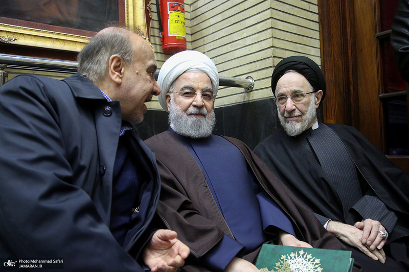 مراسم ترحیم مادر محمد شریعتمداری